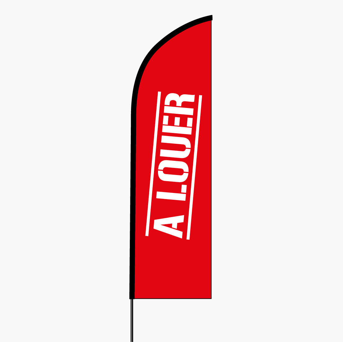 Drapeau à louer extérieur