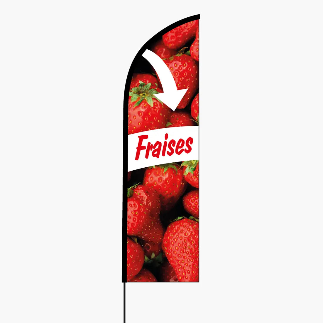 Drapeau fraises