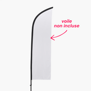 Mât de remplacement pour drapeau plume
