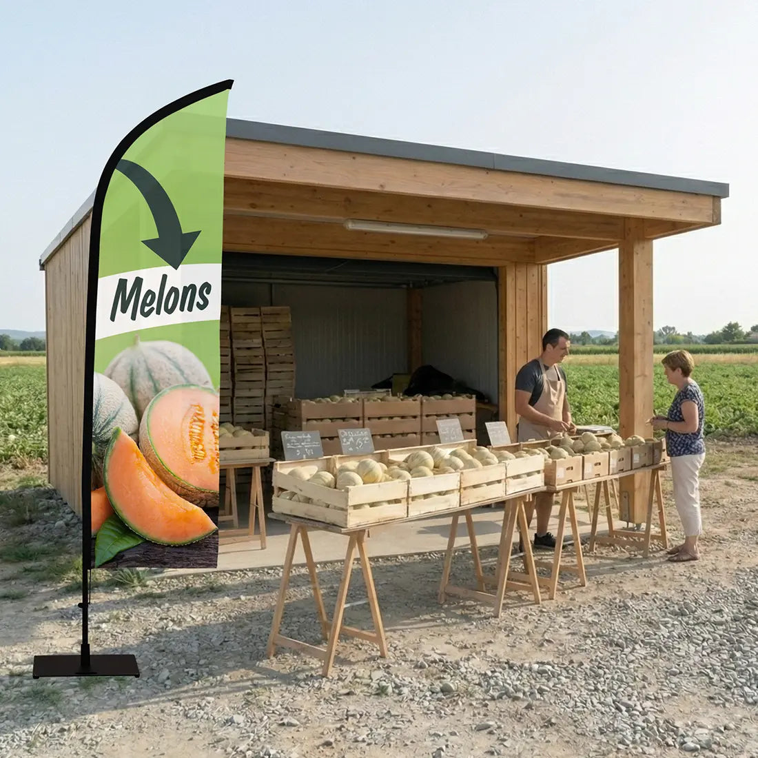Oriflamme melons producteur